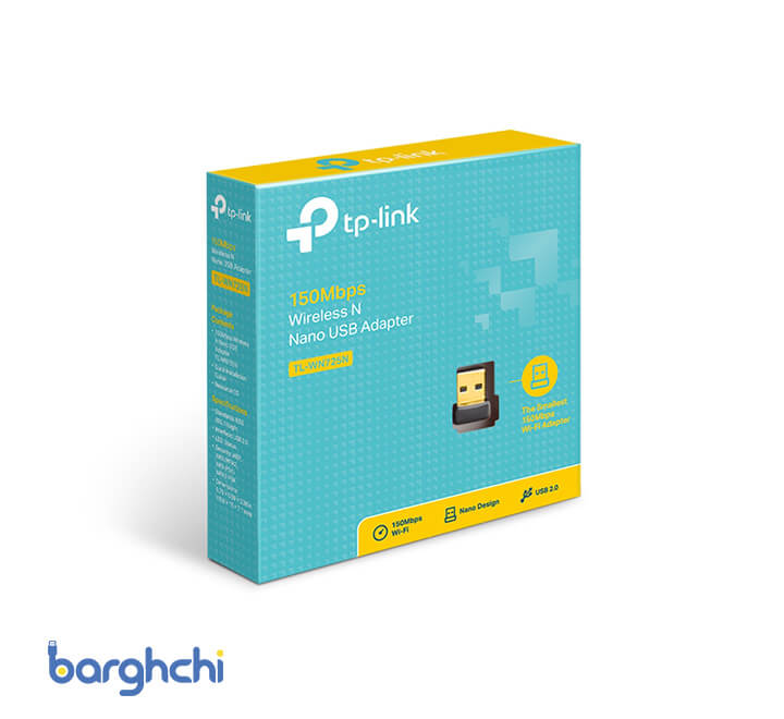 کارت شبکه USB تی‌ پی لینک مدل TL-WN725N V3