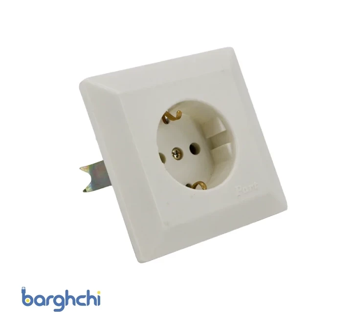 پریز ارتدار توکار پارت الکتریک با مغزی سرامیک مدل 115