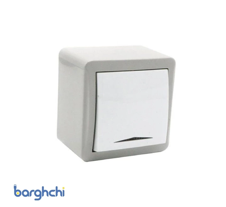 کلید کراکس روکار پارت الکتریک مدل شهاب 4056