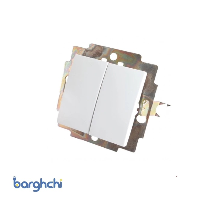 مکانیزم کلید دو پل آذین پارت الکتریک مدل 4012