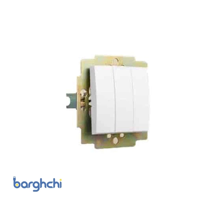 مکانیزم کلید سه پل آذین پارت الکتریک مدل 4013