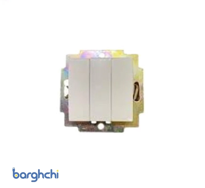 مکانیزم کلید سه پل آذین پارت الکتریک مدل 4013