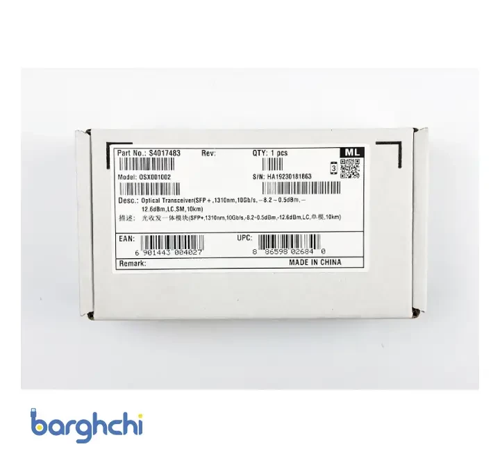 ماژول فیبرنوری هوآوی SFP+ 1310NM 10G LC SM 10KM