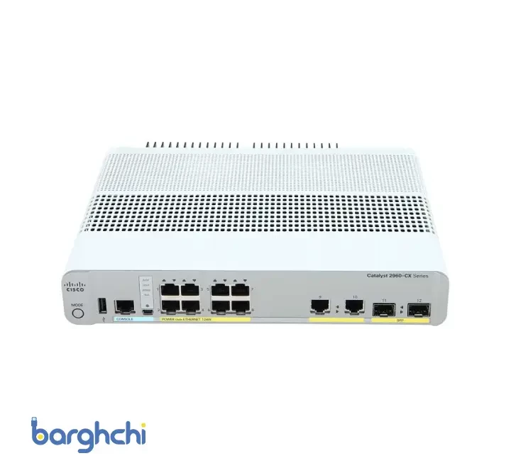 سوئیچ سیسکو مدل WS-C2960CX-8PC-L