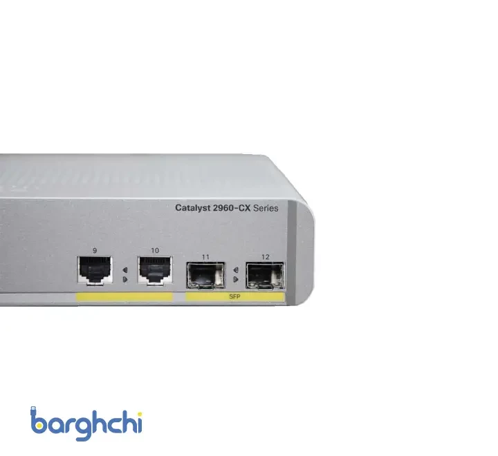 سوئیچ سیسکو مدل WS-C2960CX-8PC-L