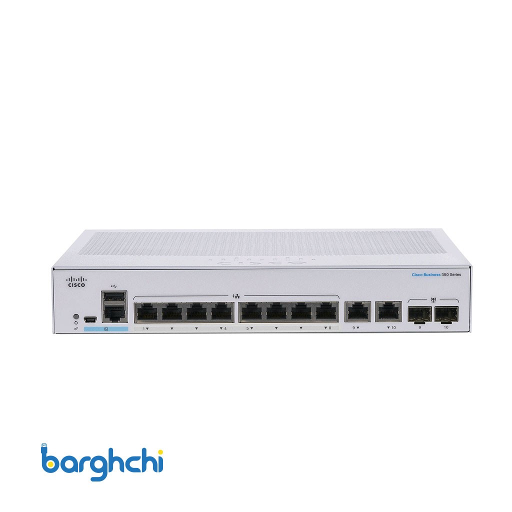 سوئیچ 8 پورت سیسکو cbs350-8s-e-2g