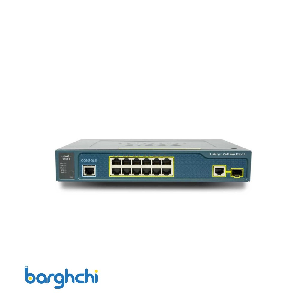سوئیچ سیسکو مدل WS-C3560-12PC-S