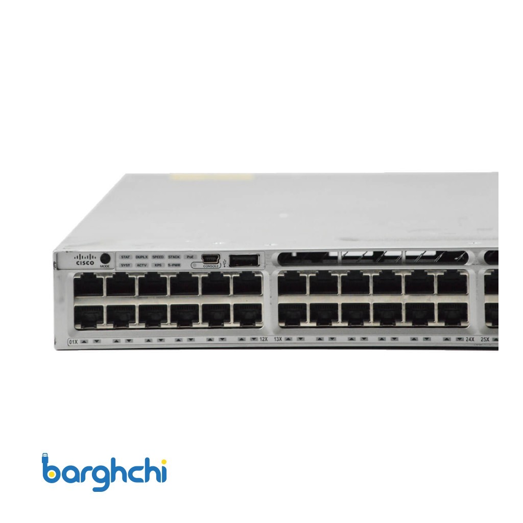 سوئیچ سیسکو مدل WS-C3850-48P-S