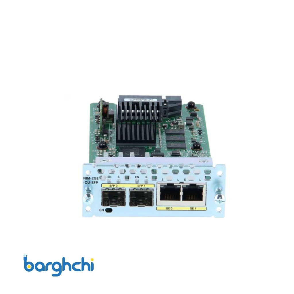 ماژول شبکه سیسکو مدل NIM-2GE-CU-SFP