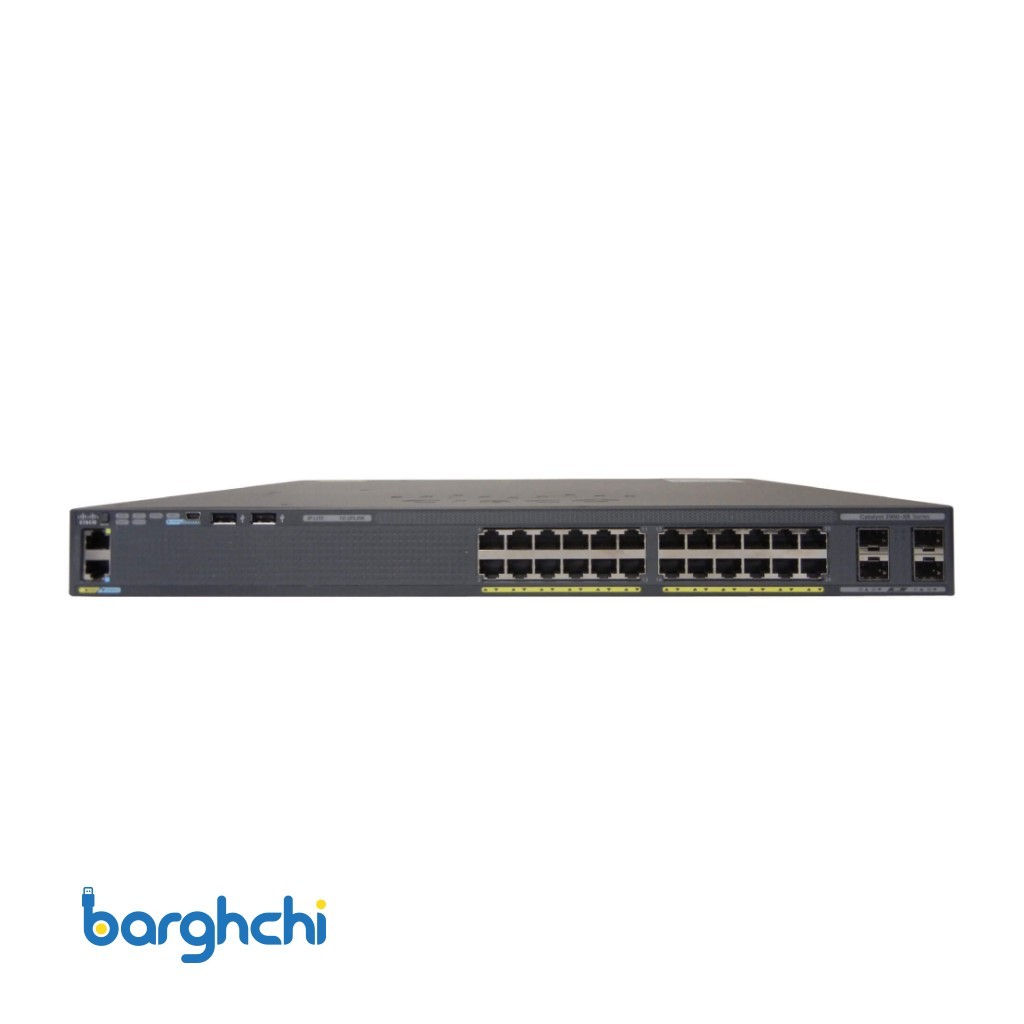 سوئیچ سیسکو مدل WS-C2960XR-24TS-I