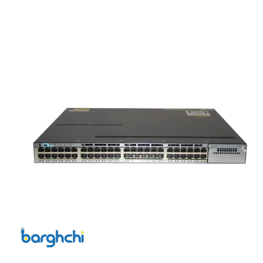 سوئیچ سیسکو مدل 3750X-48 PS