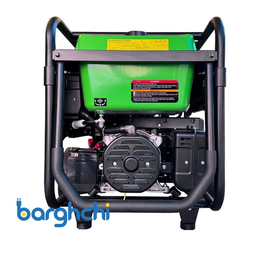موتور برق بنزینی گرین پاور 11 کیلووات مدل GR13800E2T استارتی تک فاز و سه فاز