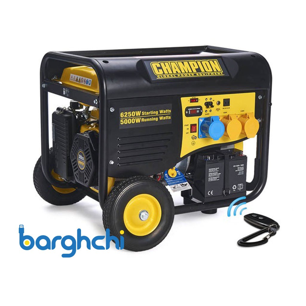موتور برق چمپیون 6.5 کیلو وات مدل  CPG6500E2-EU