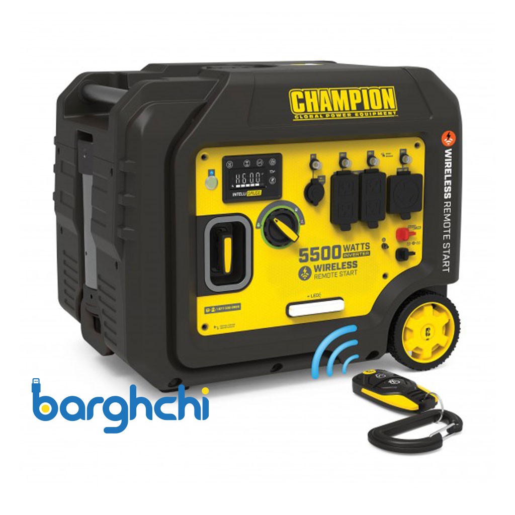 موتور برق گازسوز سایلنت 5.5 کیلووات مدل 501534-CHAMPION