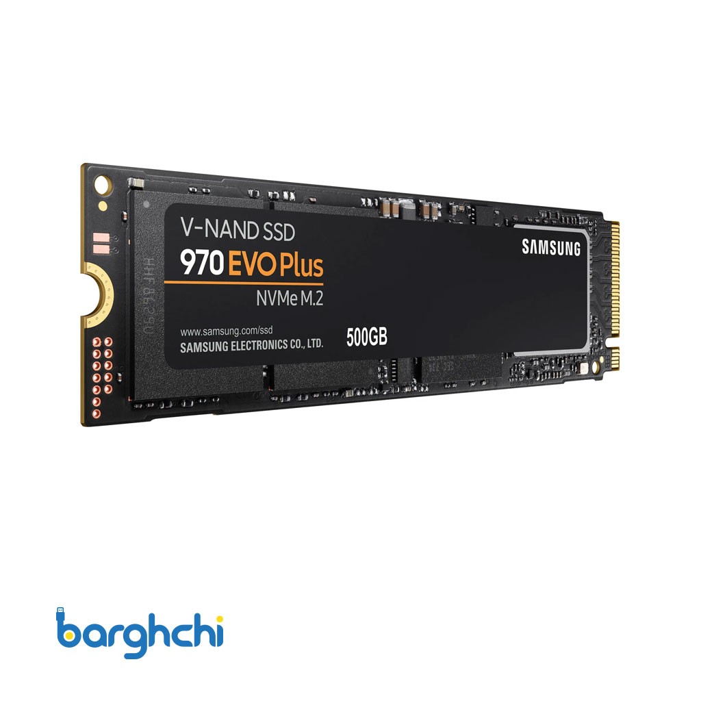 اس اس دی سامسونگ 970EVO Plus NVMe M.2 ظرفیت 500 گیگابایت