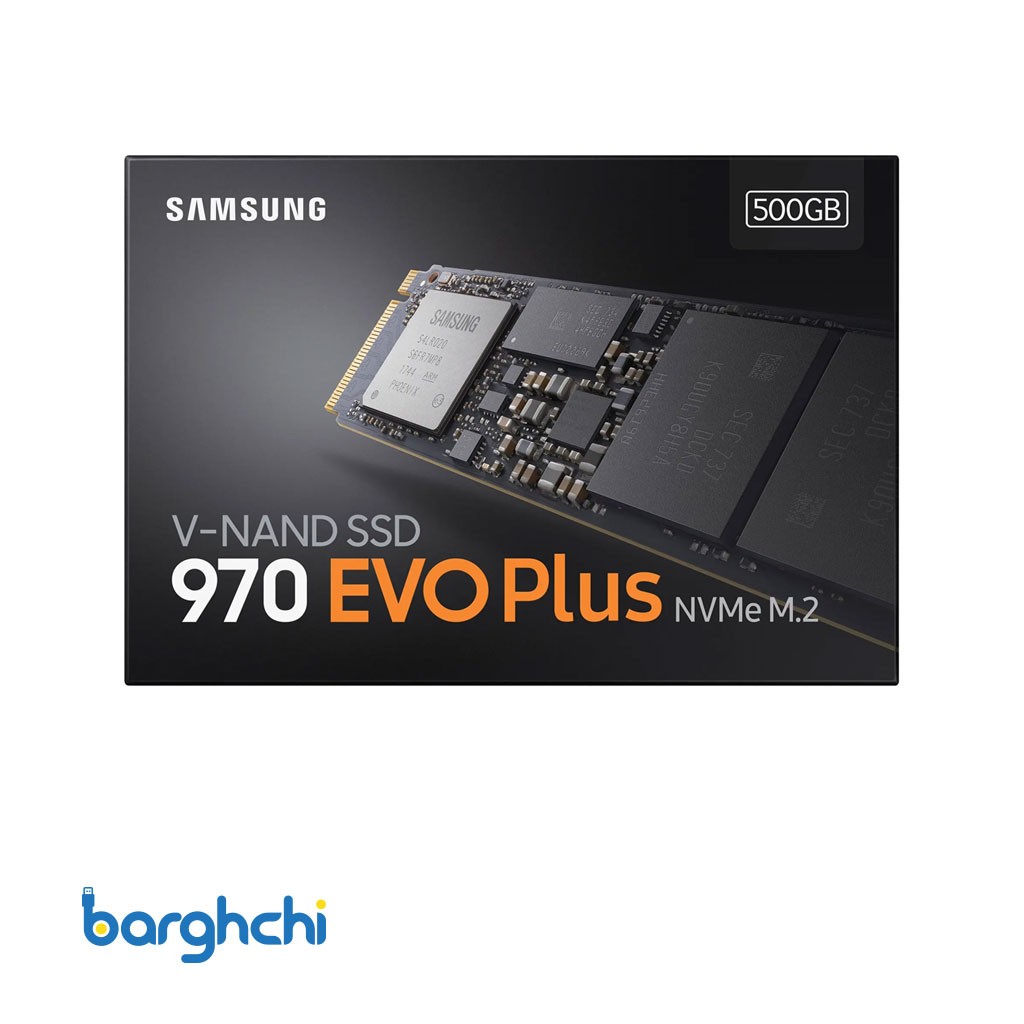اس اس دی سامسونگ 970EVO Plus NVMe M.2 ظرفیت 500 گیگابایت