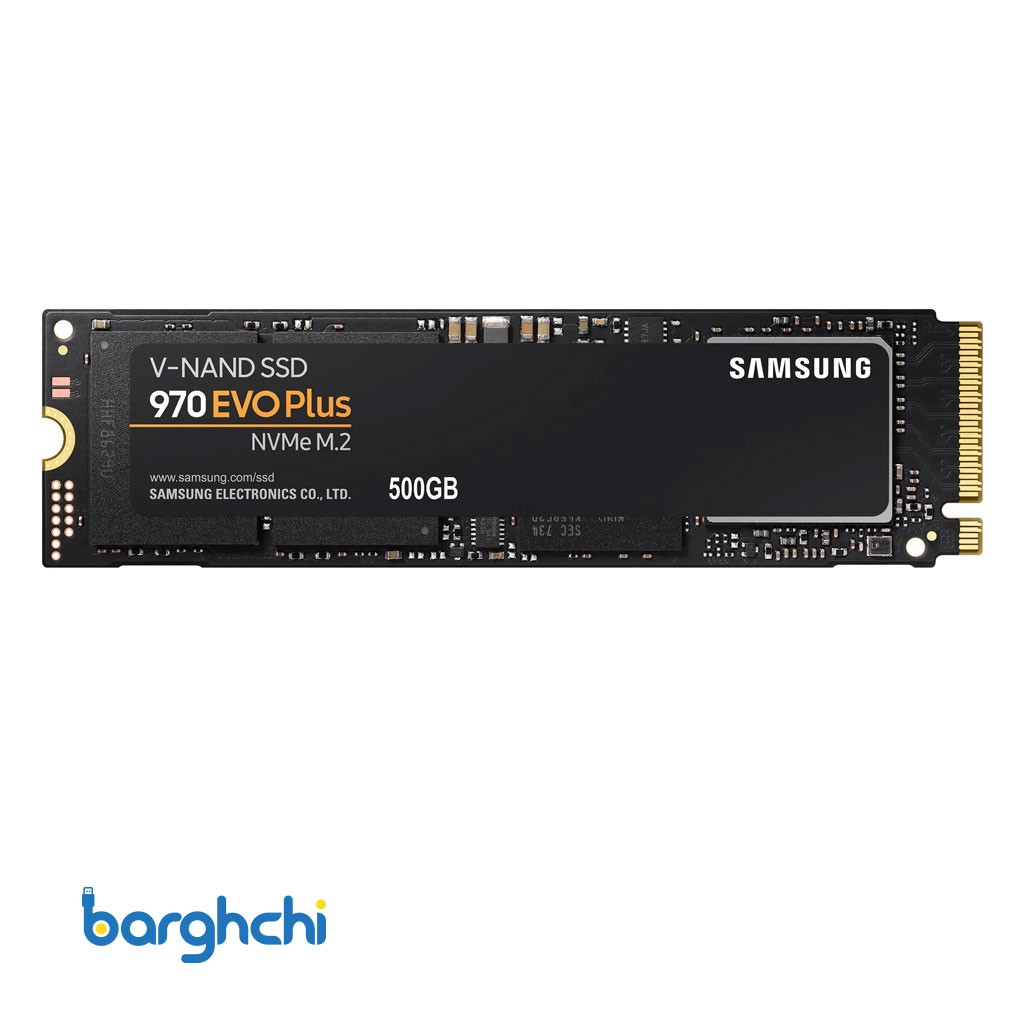 اس اس دی سامسونگ 970EVO Plus NVMe M.2 ظرفیت 500 گیگابایت