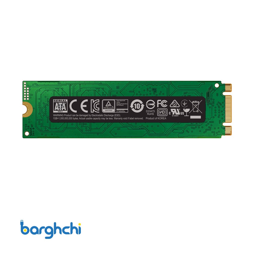 حافظه اس اس دی سامسونگ 860EVO SATA M.2 ظرفیت 1 ترابایت