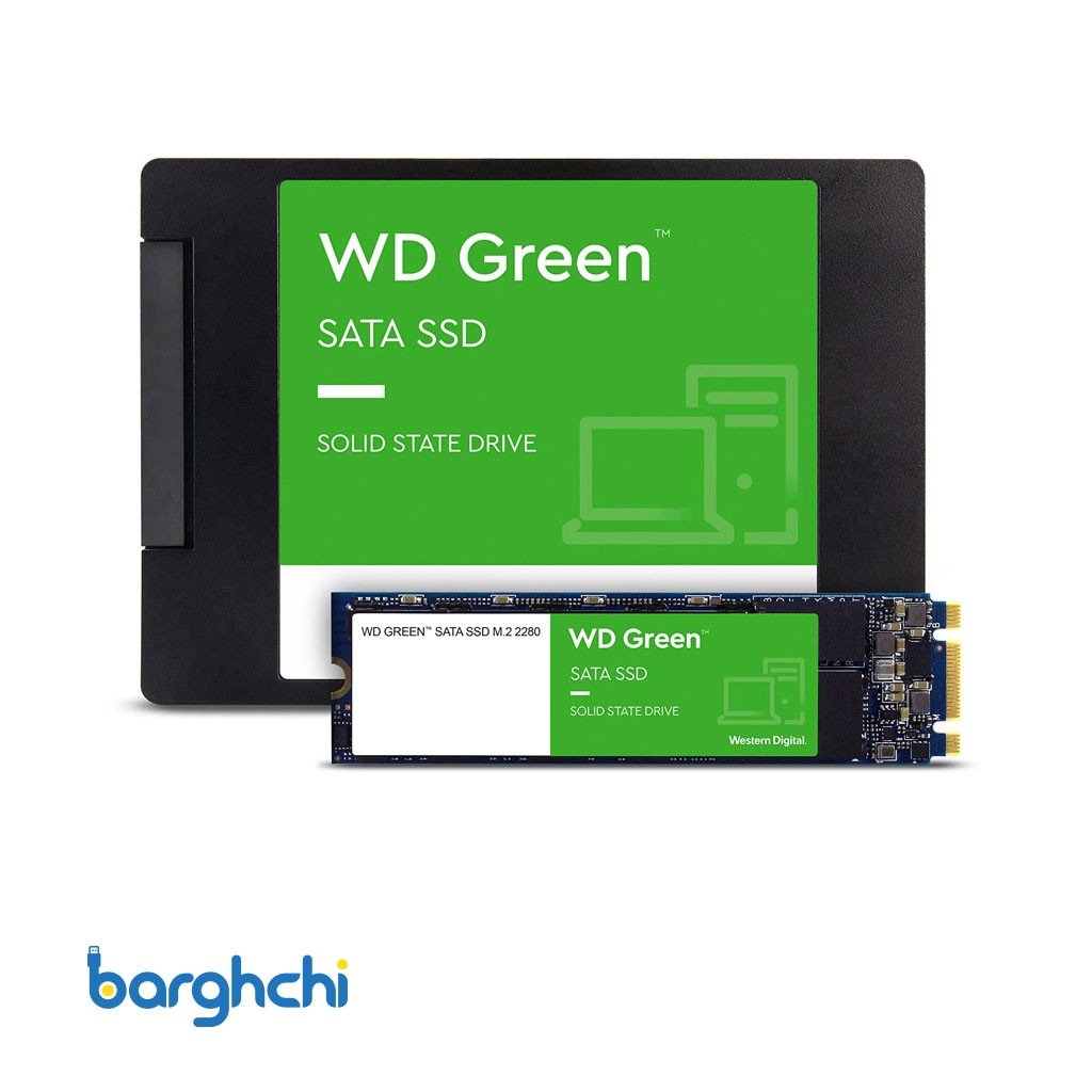 اس اس دی وسترن دیجیتال Green WDS100T3G0A SATA 2.5 Inch ظرفیت 1 ترابایت