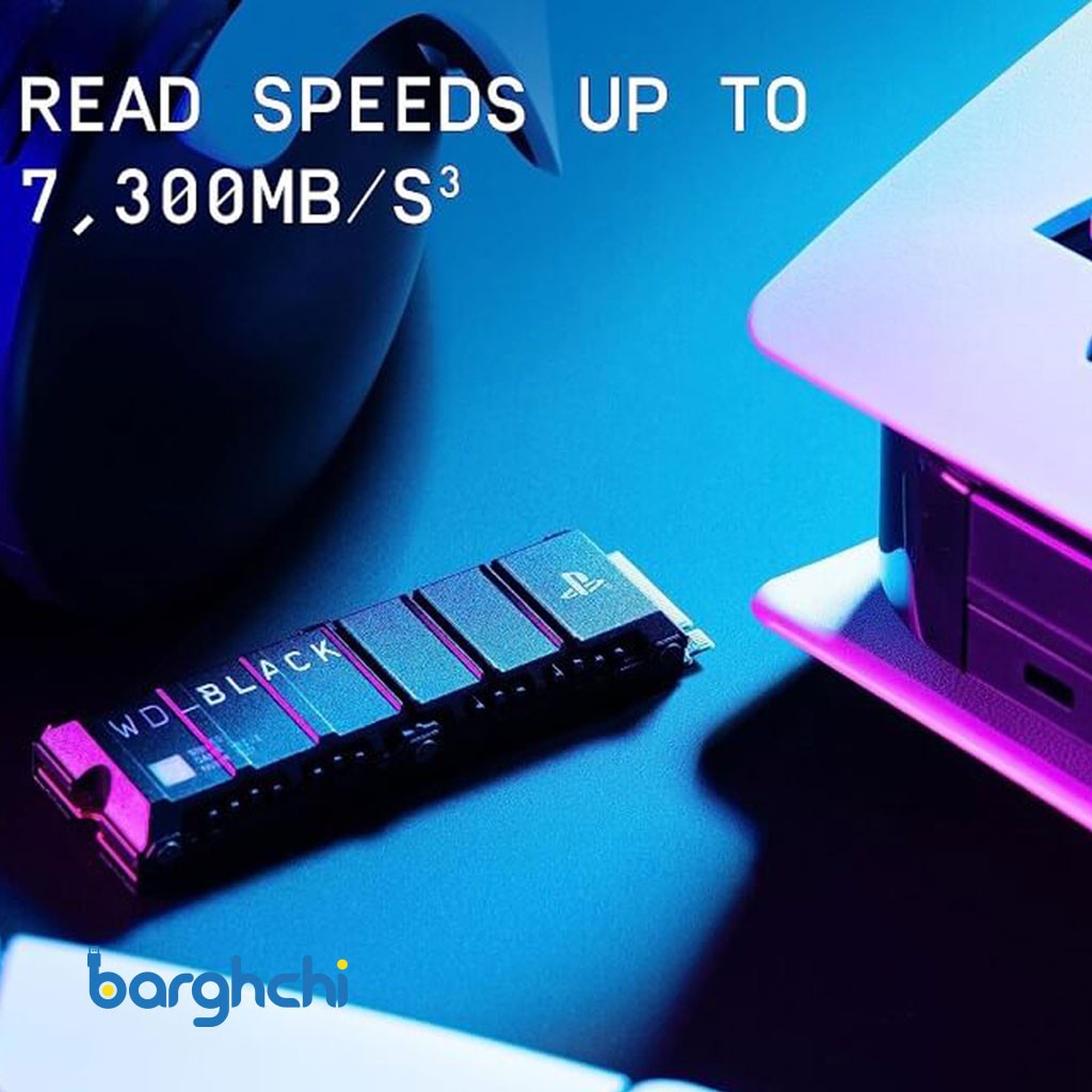 اس اس دی اینترنال وسترن دیجیتال Black SN850X ظرفیت 1 ترابایت