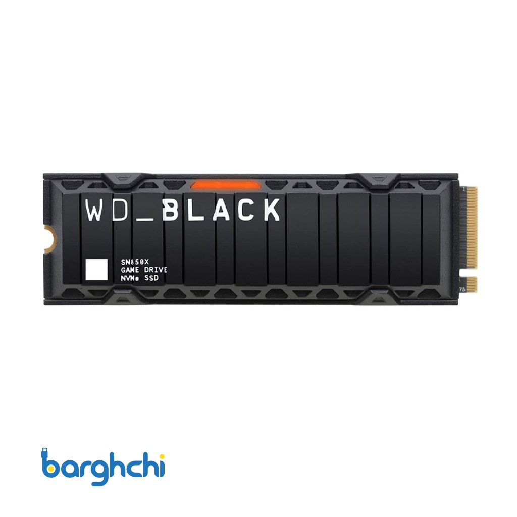 اس اس دی اینترنال وسترن دیجیتال Black SN850X ظرفیت 1 ترابایت