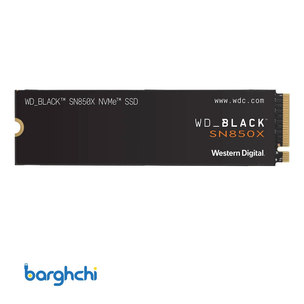 اس اس دی اینترنال وسترن دیجیتال Black SN850X ظرفیت 1 ترابایت