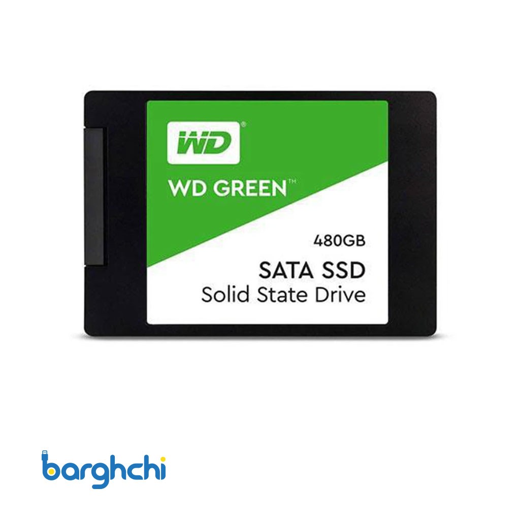 اس اس دی اینترنال وسترن دیجیتال Green WDS480G3G0A ظرفیت 480 گیگابایت