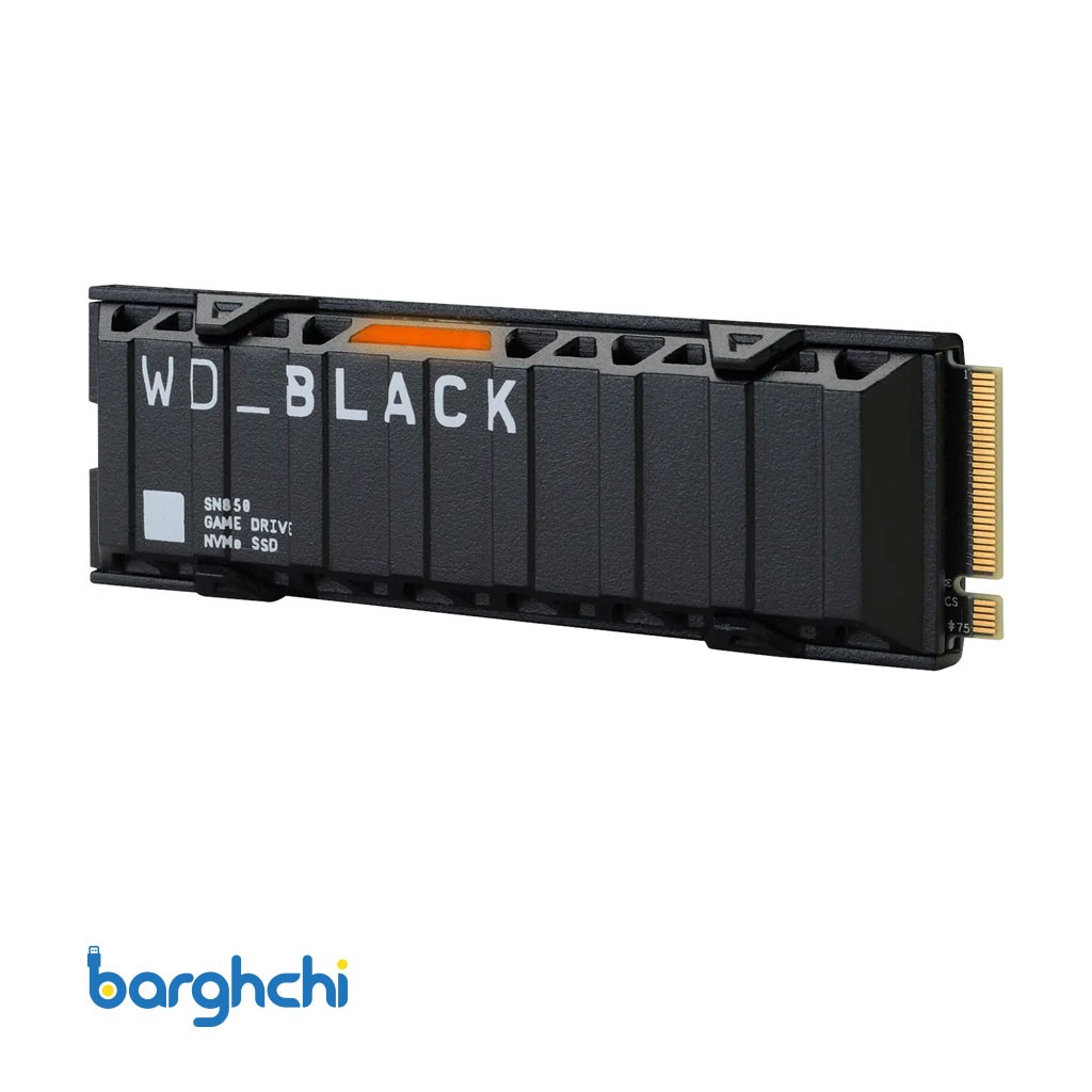 حافظه اس اس دی اینترنال وسترن دیجیتال Black SN850  ظرفیت 2 ترابایت