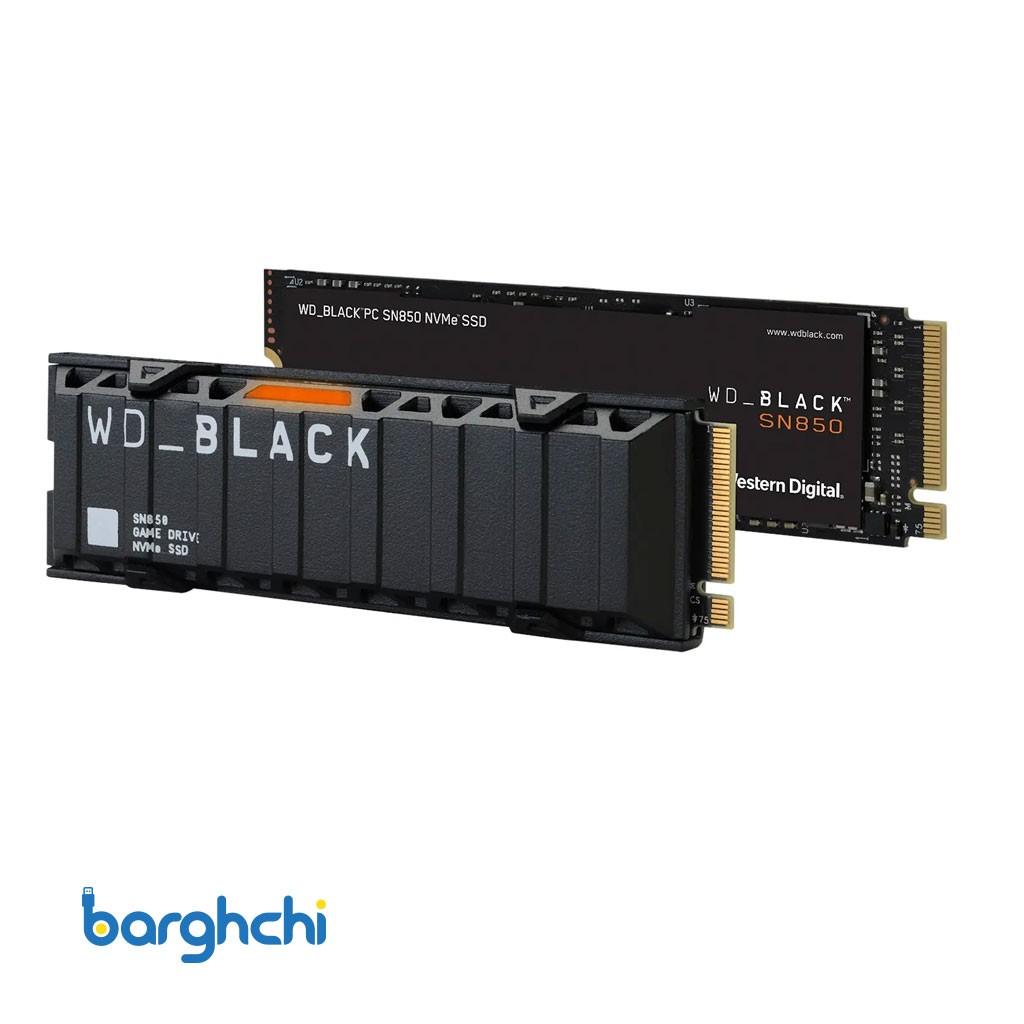 حافظه اس اس دی اینترنال وسترن دیجیتال Black SN850  ظرفیت 2 ترابایت