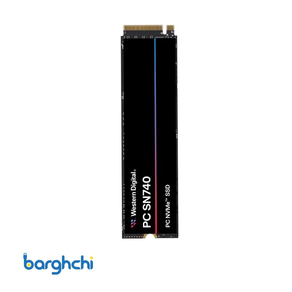 حافظه اس اس دی وسترن دیجیتال PC SN740 ظرفیت 256 گیگابایت