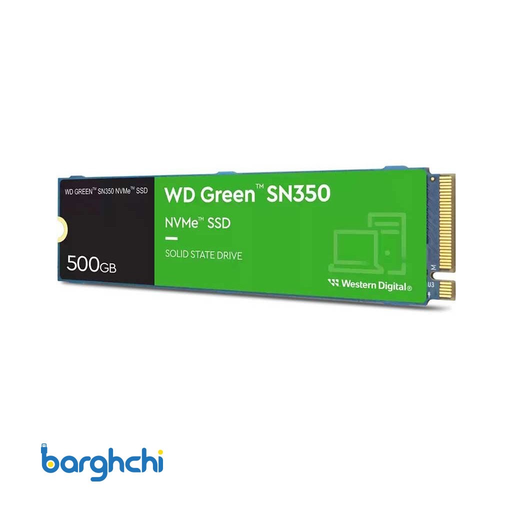 اس اس دی وسترن دیجیتال Green SN350 NVMe M.2 ظرفیت 500 گیگابایت