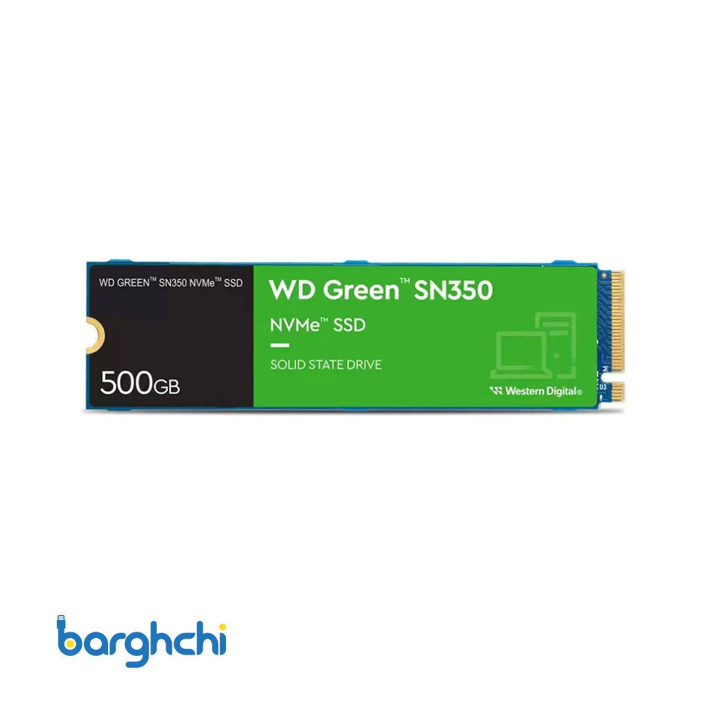 اس اس دی وسترن دیجیتال Green SN350 NVMe M.2 ظرفیت 500 گیگابایت