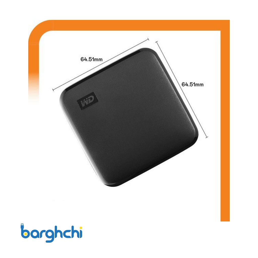 حافظه اس اس دی وسترن دیجیتال Elements SE USB 3.0 ظرفیت 1 ترابایت