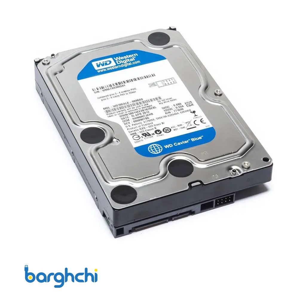 هارد دیسک وسترن دیجیتال Blue WD10EZEX ظرفیت 1 ترابایت