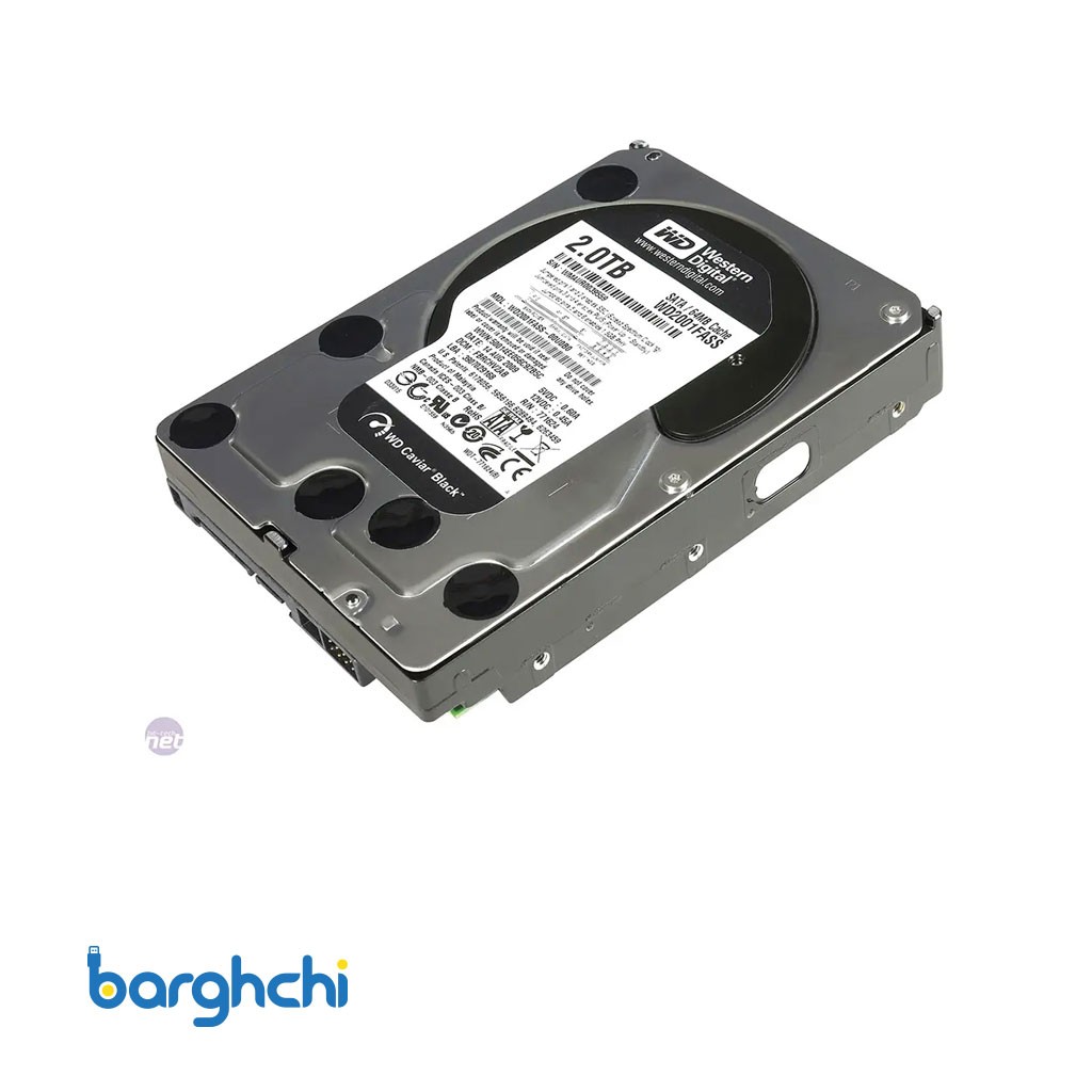 هارد دیسک وسترن دیجیتال Black WD2003FZEX ظرفیت 2 ترابایت