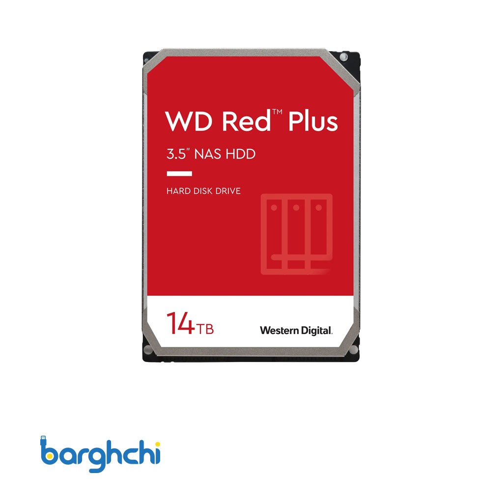 هارد وسترن دیجیتال Red Plus WD140EFGX ظرفیت 14 ترابایت