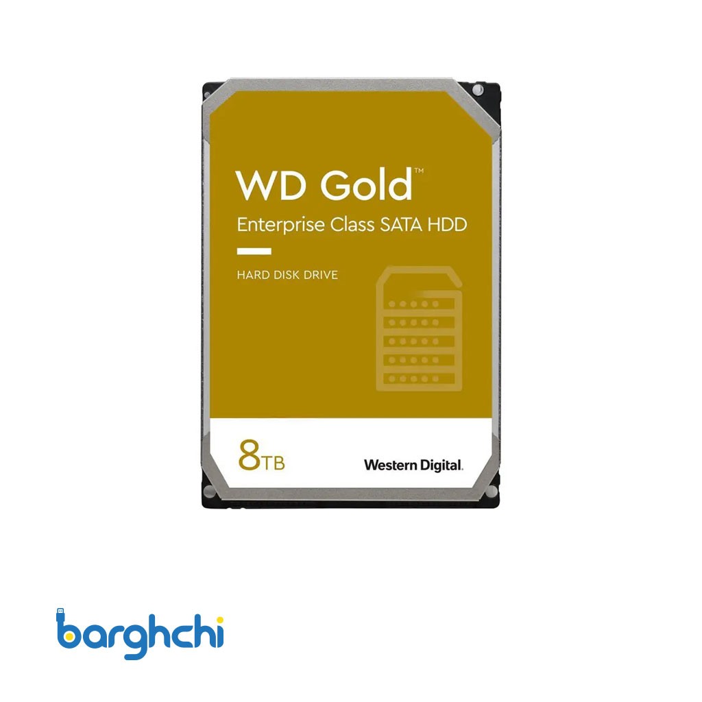 هارد وسترن دیجیتال Gold WD8004FRYZ ظرفیت 8 ترابایت