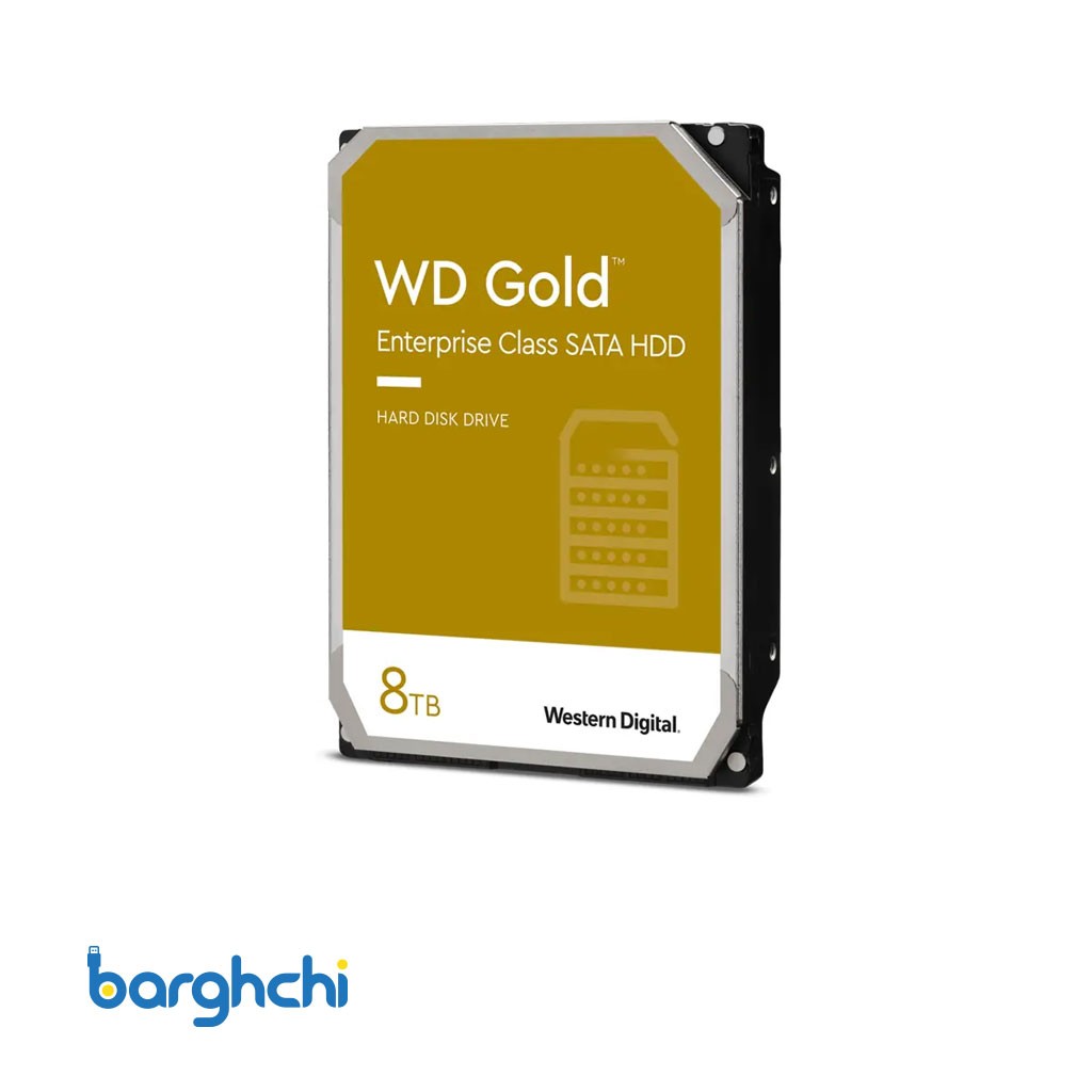 هارد وسترن دیجیتال Gold WD8004FRYZ ظرفیت 8 ترابایت