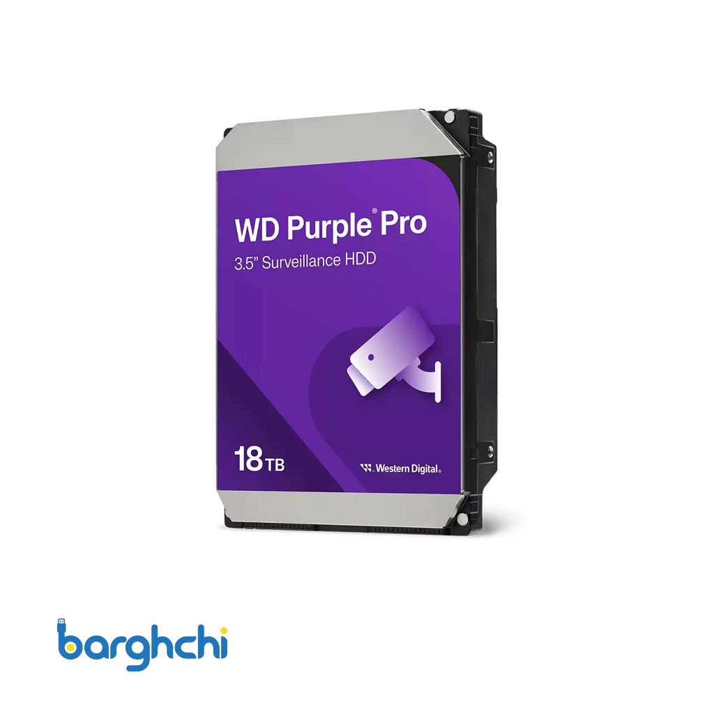 هارد دیسک وسترن دیجیتال WD Purple Pro WD181PURP ظرفیت 18 ترابایت