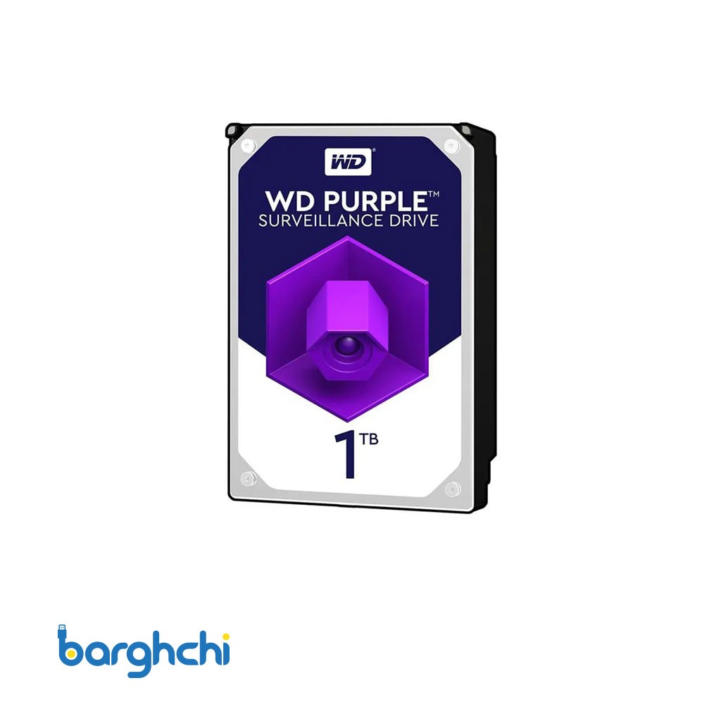 هارد وسترن دیجیتال Purple WD10PURX ظرفیت 1 ترابایت