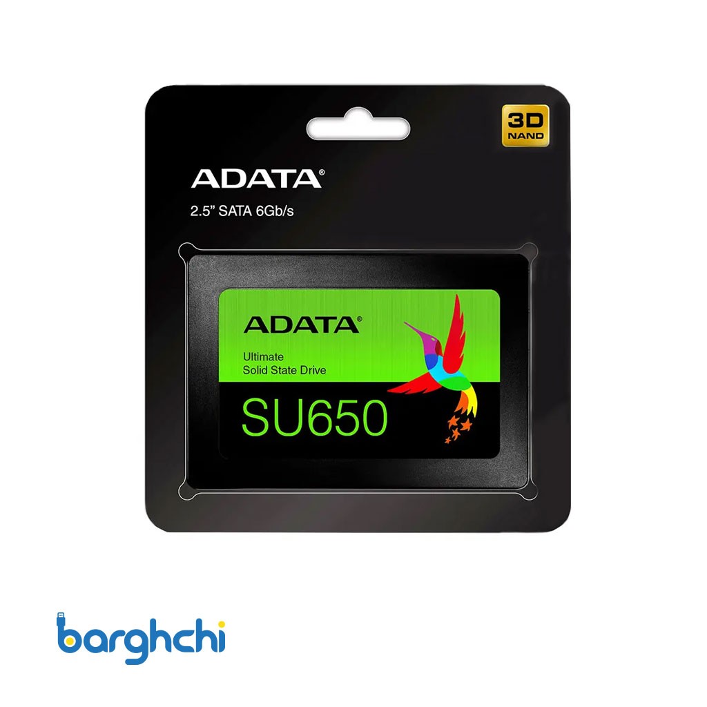 حافظه اس اس دی ای دیتا Ultimate SU650 ظرفیت 256 گیگابایت