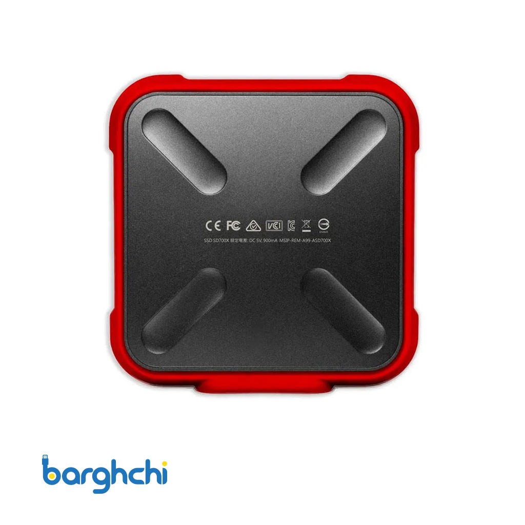 حافظه اس اس دی ای دیتا SD700X ظرفیت 256 گیگابایت
