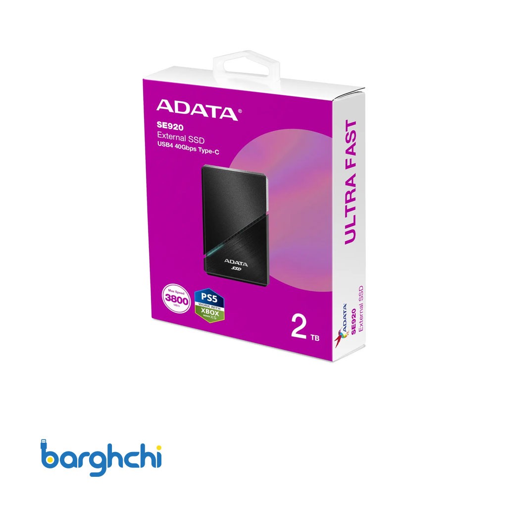 اس اس دی ای دیتا SE920 USB4 ظرفیت 2 ترابایت
