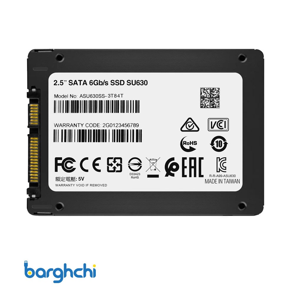 اس اس دی ای دیتا Ultimate SU630 ظرفیت 3.84 ترابایت