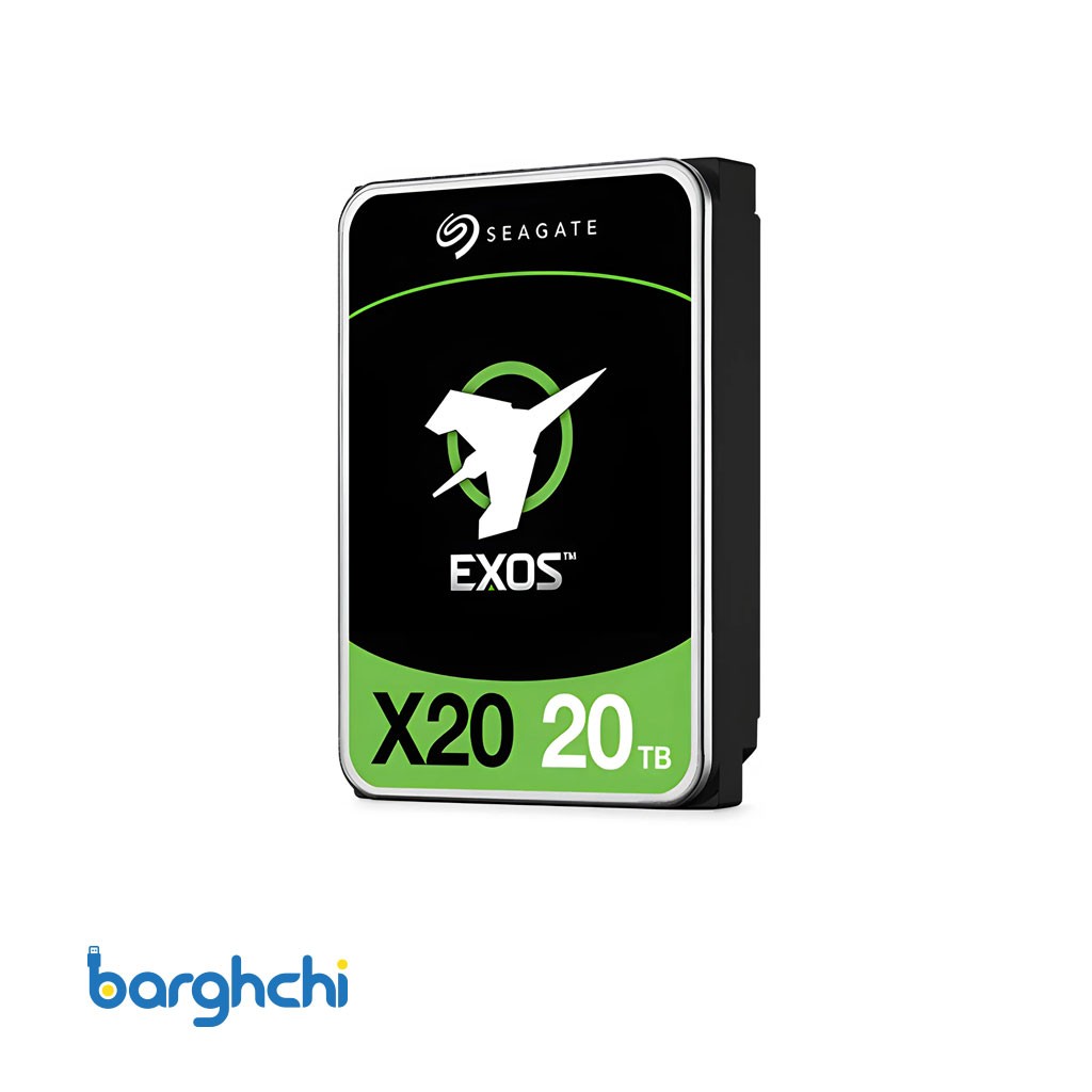 حافظه اچ دی دی سیگیت Exos X20 ST20000NM007D ظرفیت 20 ترابایت