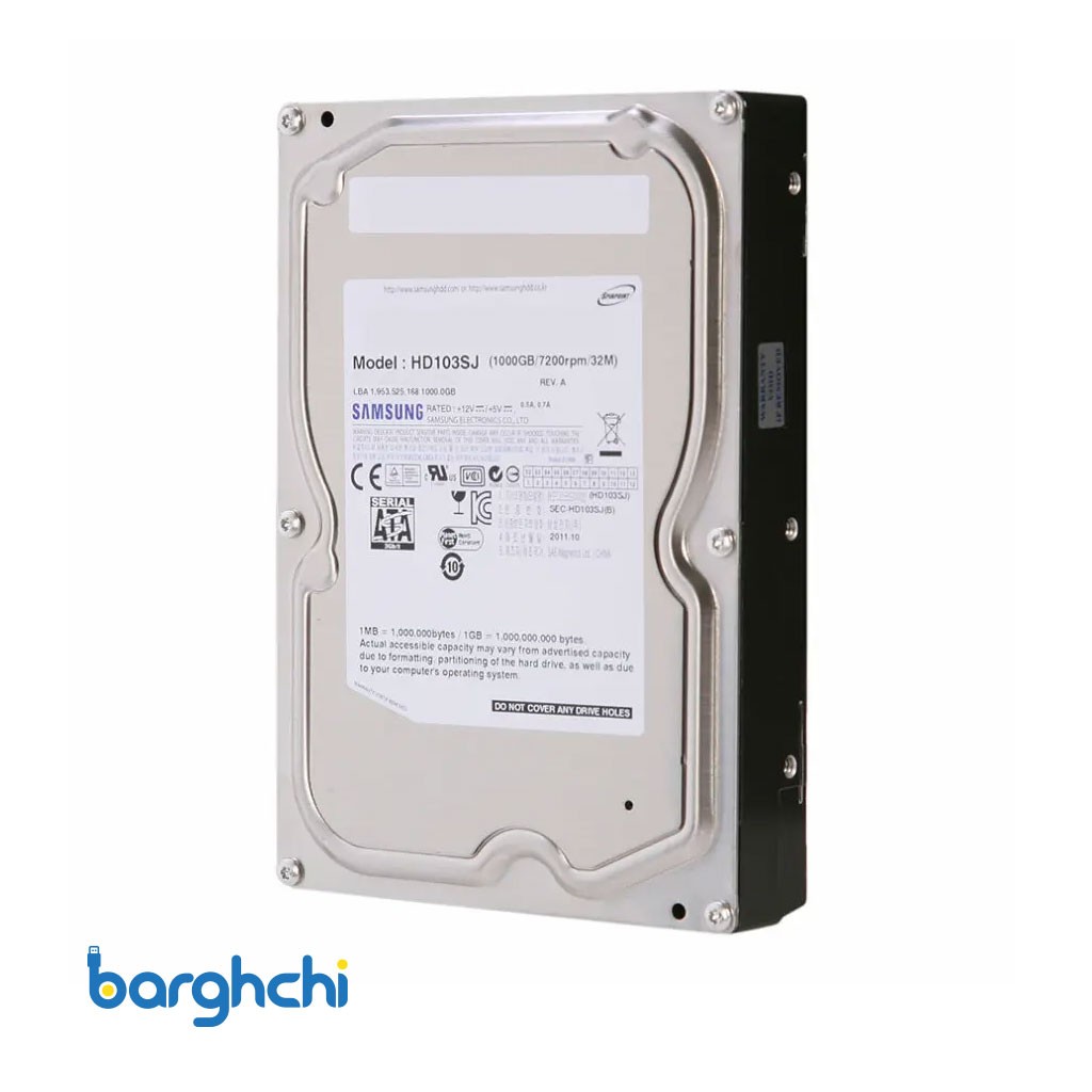 هارد اینترنال 3.5 اینچ سامسونگ Spinpoint F3 HD103SJ 1TB