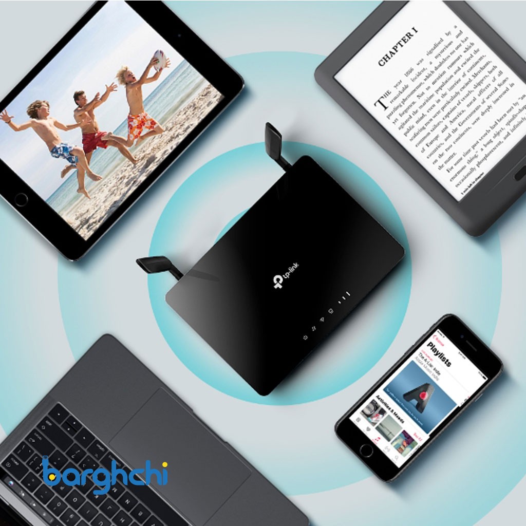 مودم روتر بی‌سیم دو بانده 4G LTE مدل AC1200