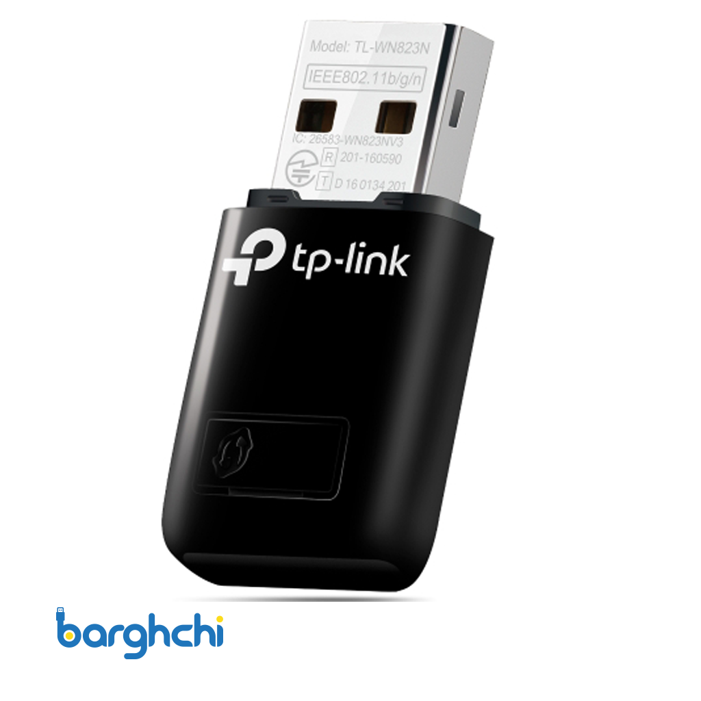 کارت شبکه بی‌سیم و USB تی پی لینک مدل TL-WN823N