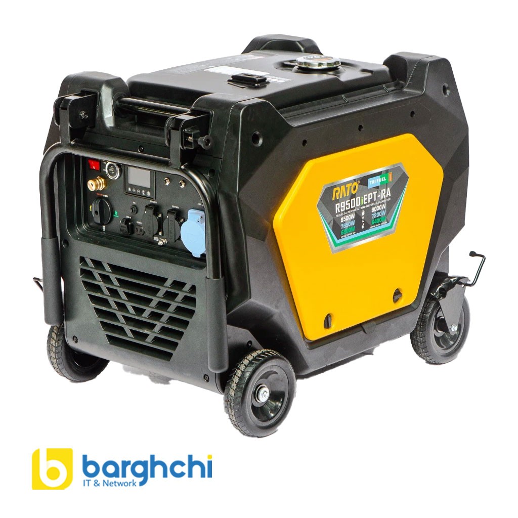 موتور ژنراتور اینورتر دوگانه سوز راتو مدل R9500IE