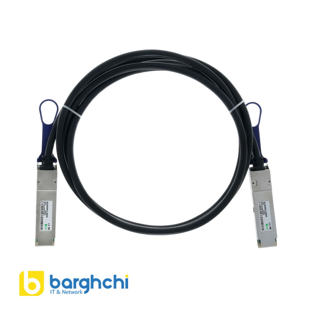کابل DAC فورتی نت مدل FN-CABLE-QSFP28-1